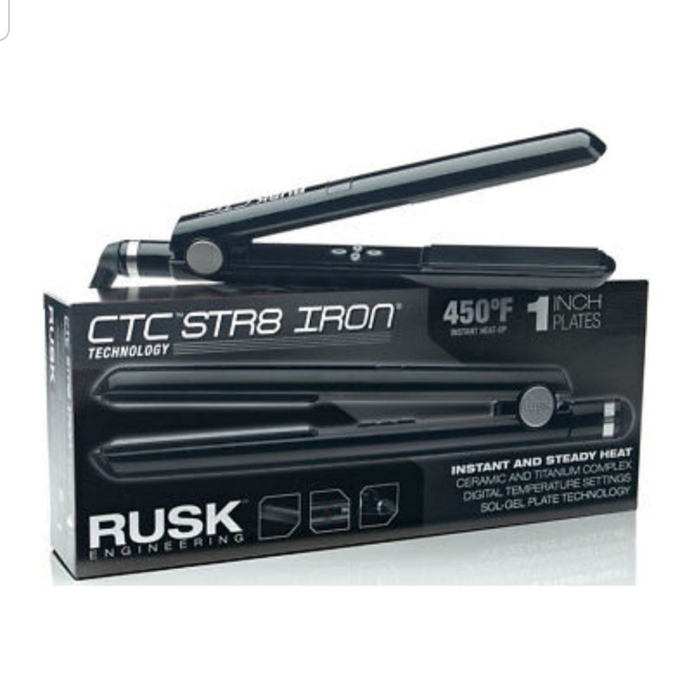 RUSK CTC STR8 CERAMIC FLAT IRON 1 IN.